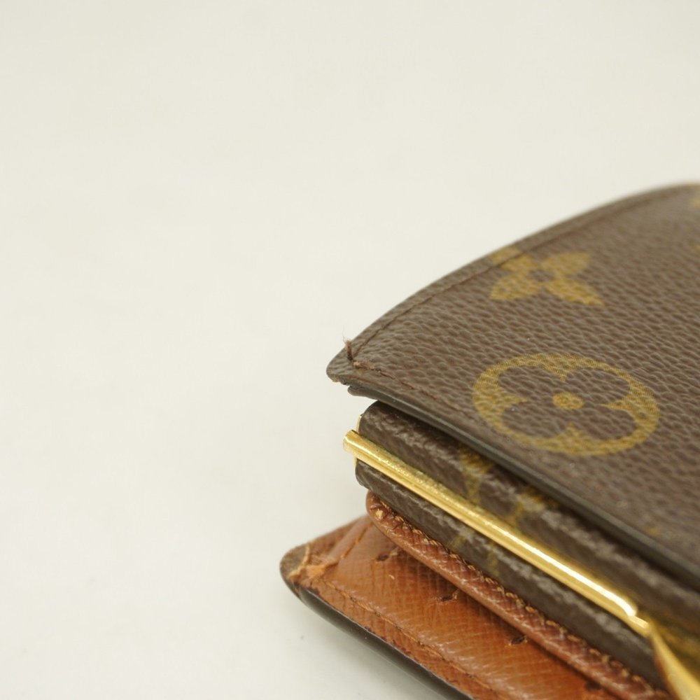 Louis Vuitton Wallet Monogram Portefeuille Viennese M61663 Brown Ladies - Picture 9 of 11